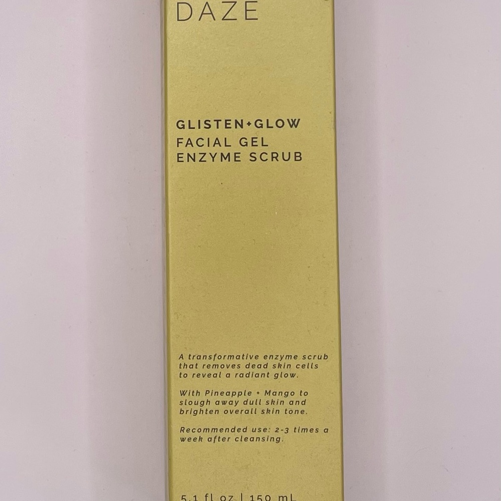 Sunny DAZE Glisten + Glow Facial Gel Enzyme Scrub